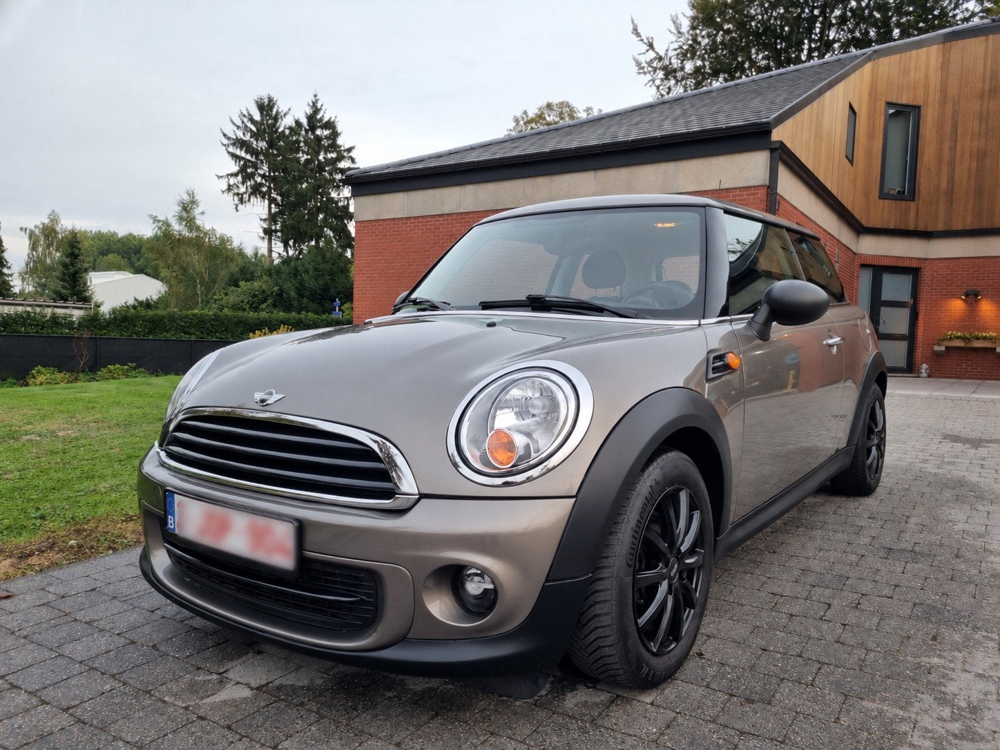 Mooie Mini cooper 1.6 van 2013, Euro 5, Stof, Zwart, 4 cilinders