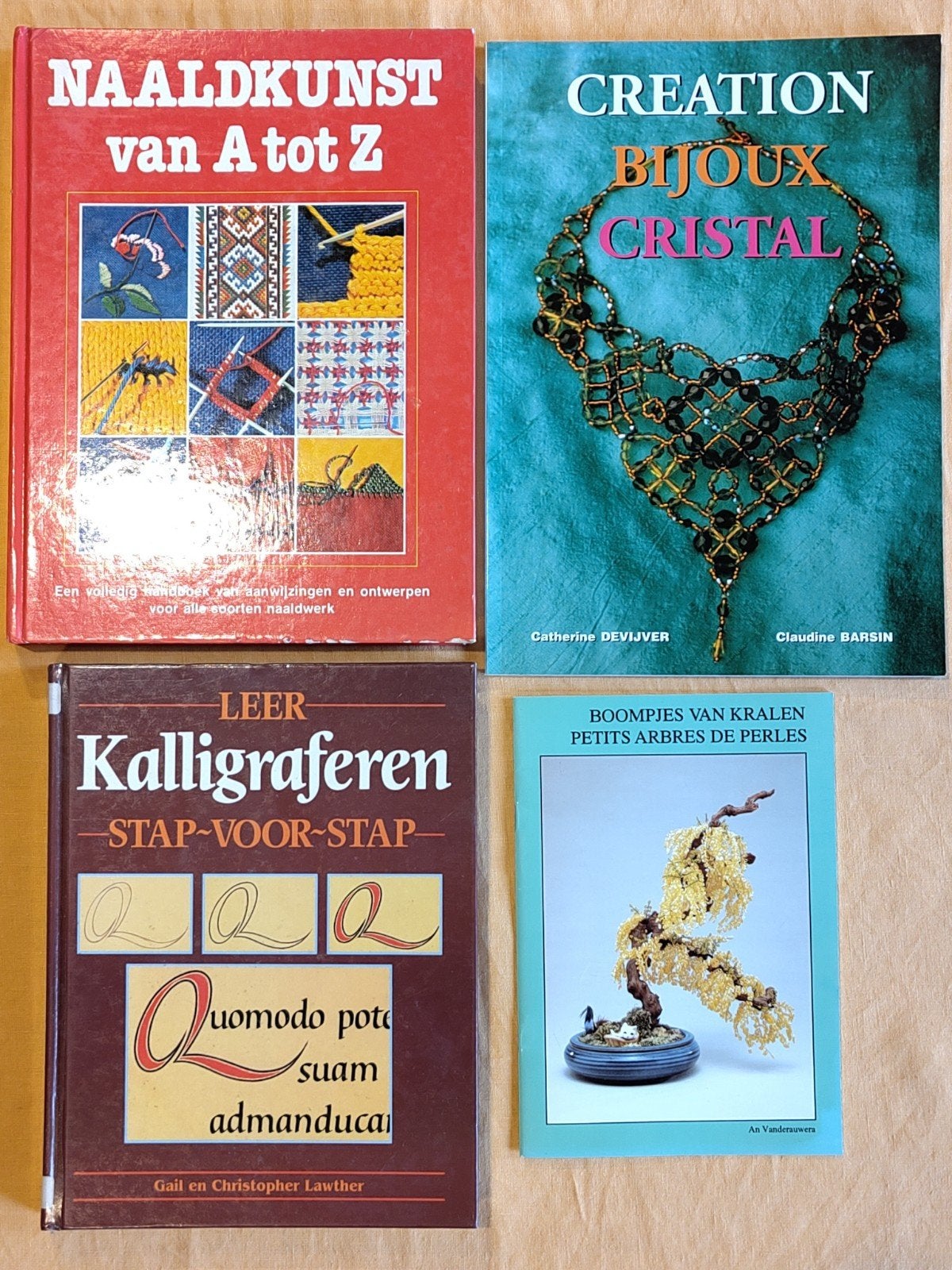 Crea- en handwerkboeken en kalligrafie, Ophalen of Verzenden