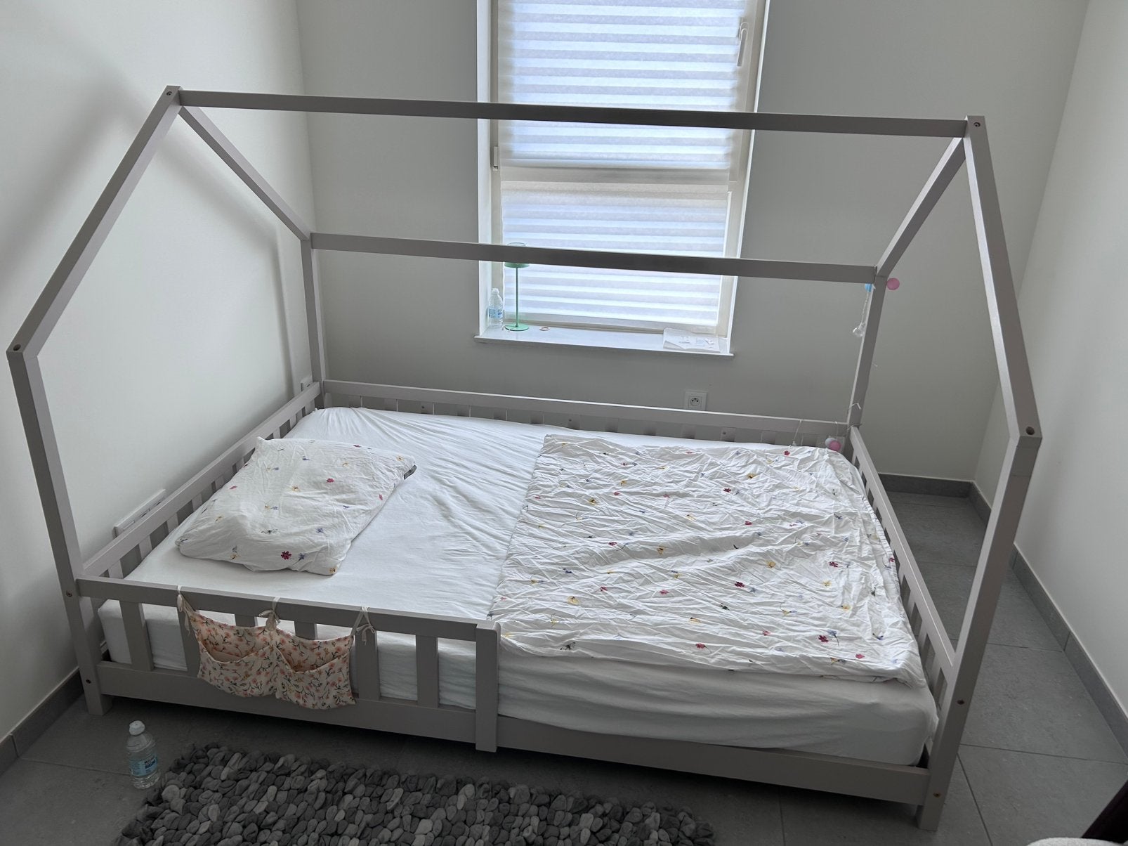 Huis bed 140x200 met matras, Enlèvement, Comme neuf, Matelas