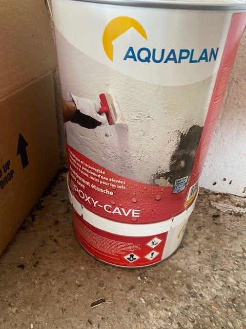 Aquaplan epoxy cave 4 liter, Doe-het-zelf en Bouw, Verf, Beits en Lak, Ophalen, Nieuw, Wit