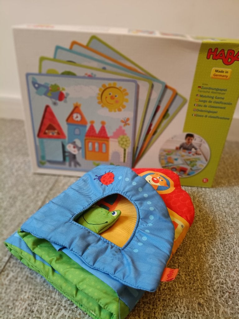 Haba set boekje en spel, Kinderen en Baby's, Speelgoed | Educatief en Creatief, Ophalen, Gebruikt, Rekenen