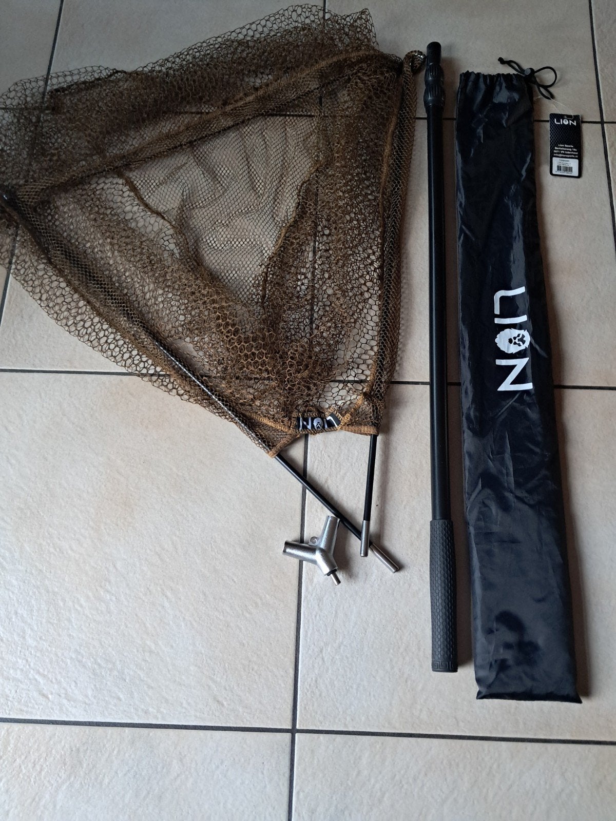 schepnet + telescopische steel, Ophalen of Verzenden, Nieuw