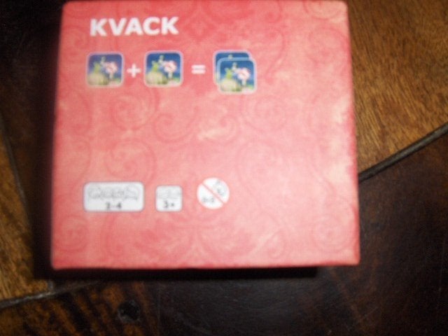 Memoryspel   kvack, Enlèvement, Neuf
