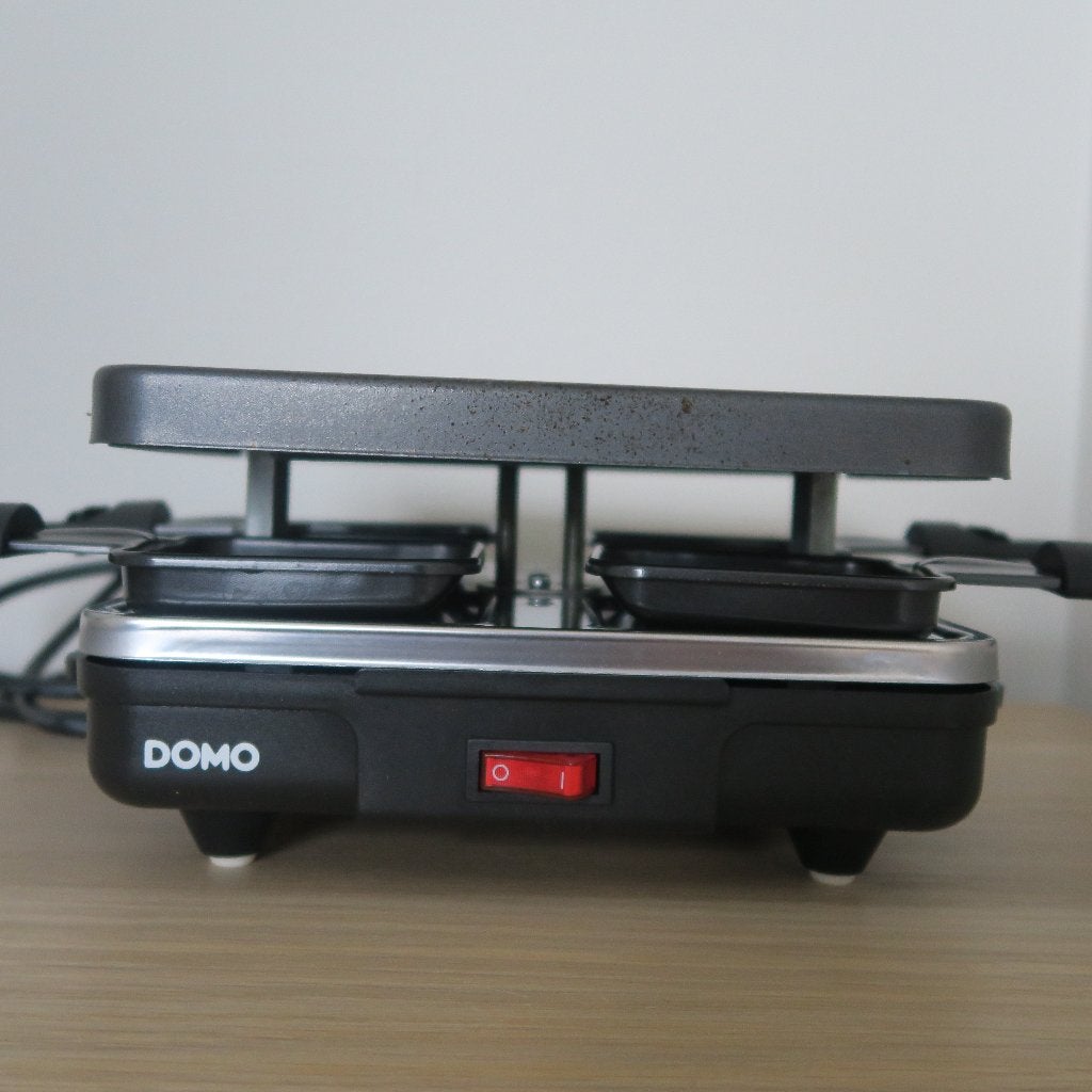 Domo raclette - grill, Elektronische apparatuur, Ophalen of Verzenden, Zo goed als nieuw, 4 t/m 7 personen