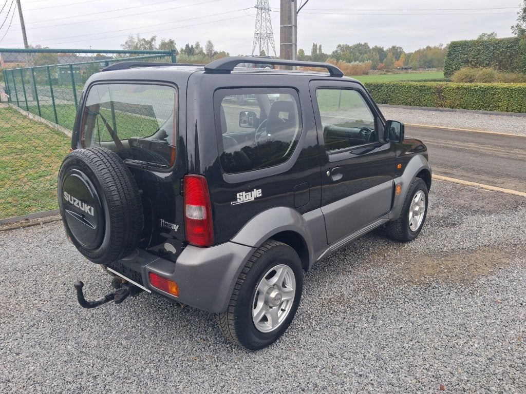 suzuki jimny #4x4# bj 2006 !!92 000km!! full option, Auto's, 4 zetels, Zwart, Leder, Bedrijf