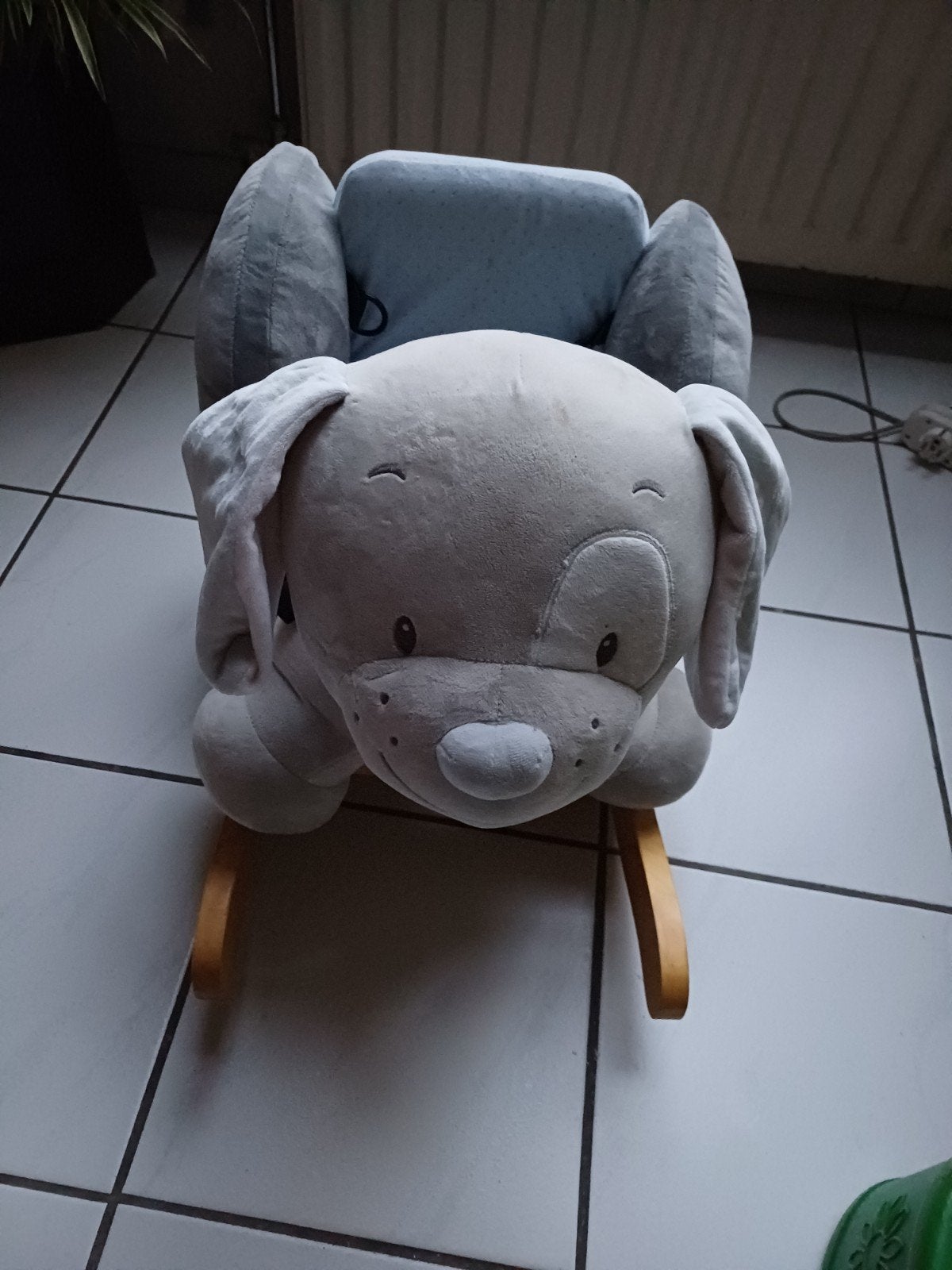 schommel voor baby's, Ophalen