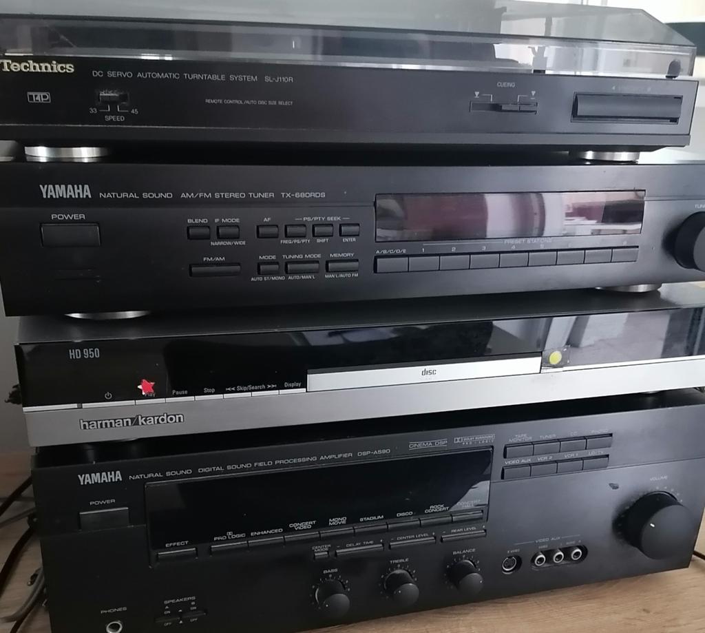 Yamaha-versterker + extra, Ophalen of Verzenden, Cd-speler