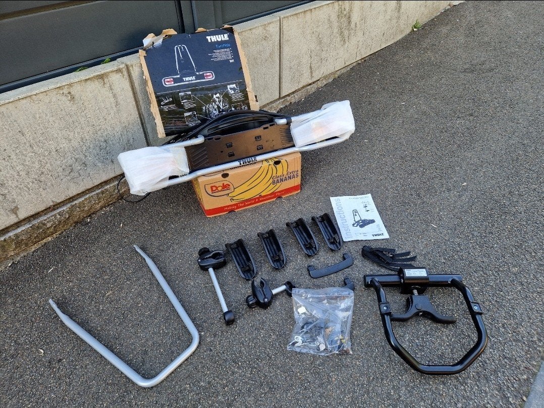 Nieuwe Thule fietshouder, Auto diversen, Fietsendragers