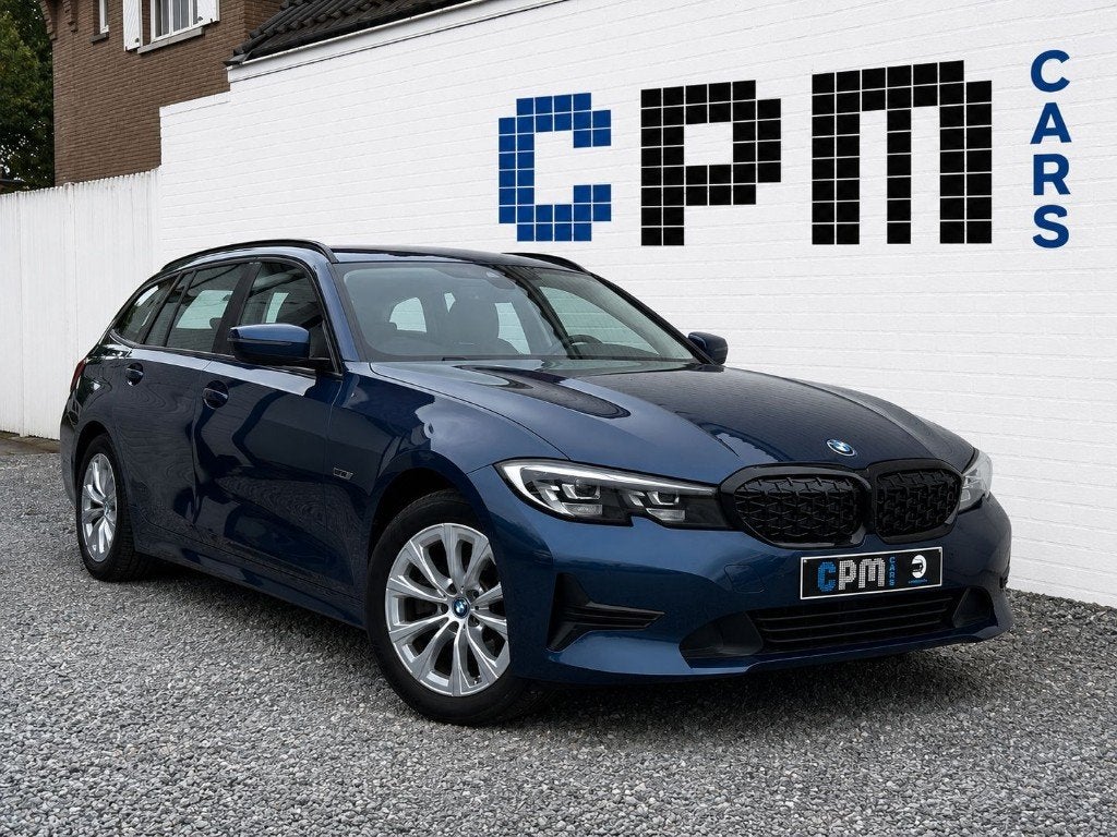 BMW 320 e PHEV * FULL HISTORIEK * CAMERA * SPORT * TREKHAAK, Auto's, BMW, Automaat, 4 cilinders, Blauw, Bedrijf
