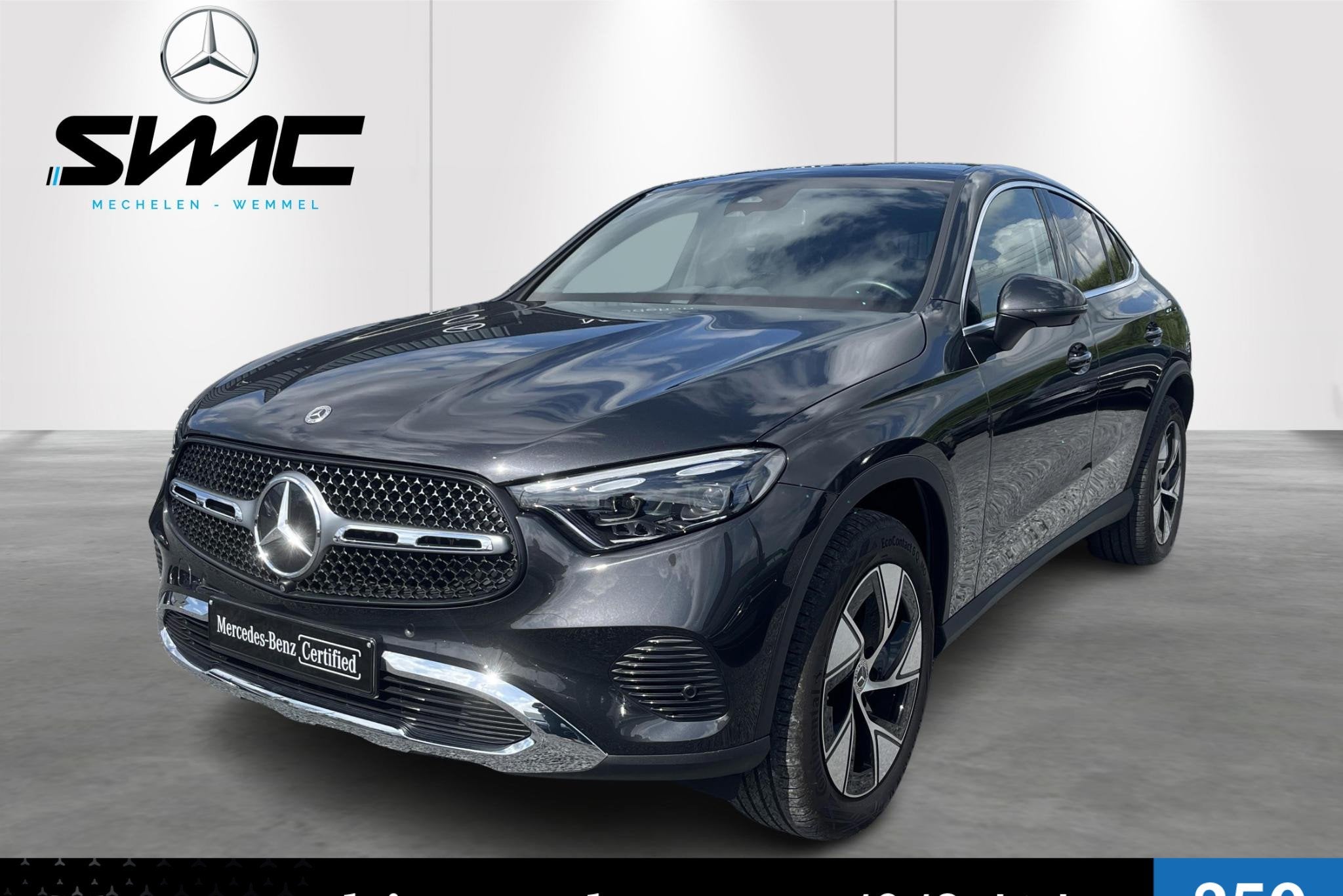 Mercedes-Benz GLC-klasse Coupé GLC 300 e 4MATIC Luxury Line, Stof, Gebruikt, Zwart, 4 cilinders