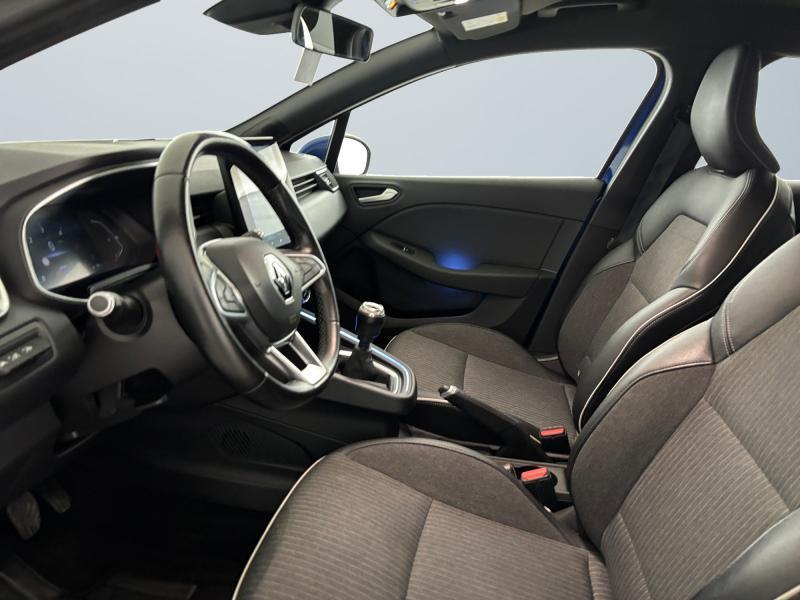 Renault Clio Intens Gps Camera360 Capteurs Av/Ar*Clim auto, Blauw, Bedrijf, 5 deurs, Emergency brake assist