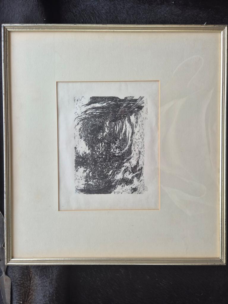 Twee kunstwerken, Antiek en Kunst, Kunst | Etsen en Gravures, Ophalen