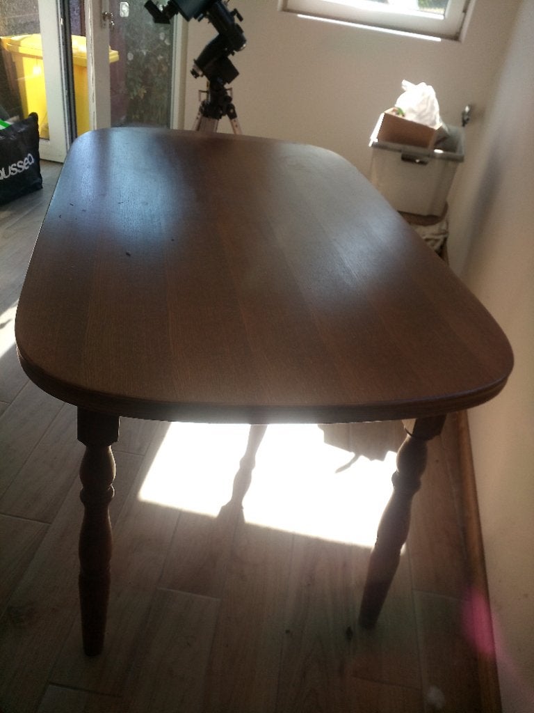 Table en chêne, 150 à 200 cm, Cinq personnes ou plus, Enlèvement, Utilisé