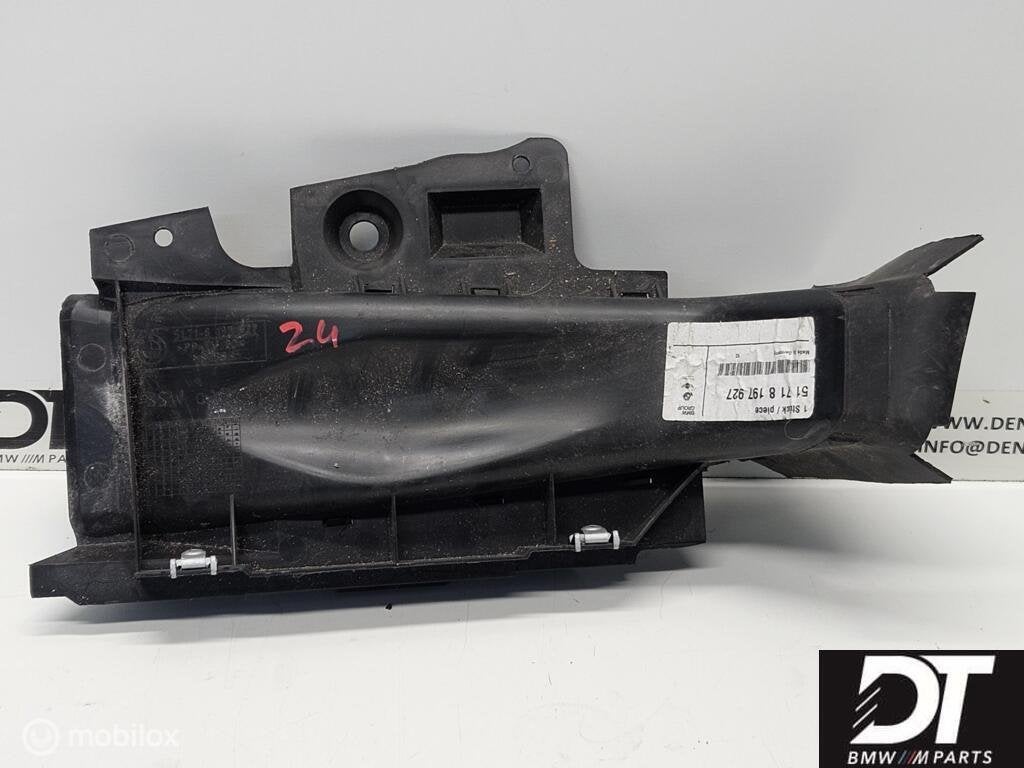 Luchtgeleiding BMW 3-serie E46 ('98-'05) 51718197927, Gebruikt, Ophalen of Verzenden, BMW, BMW