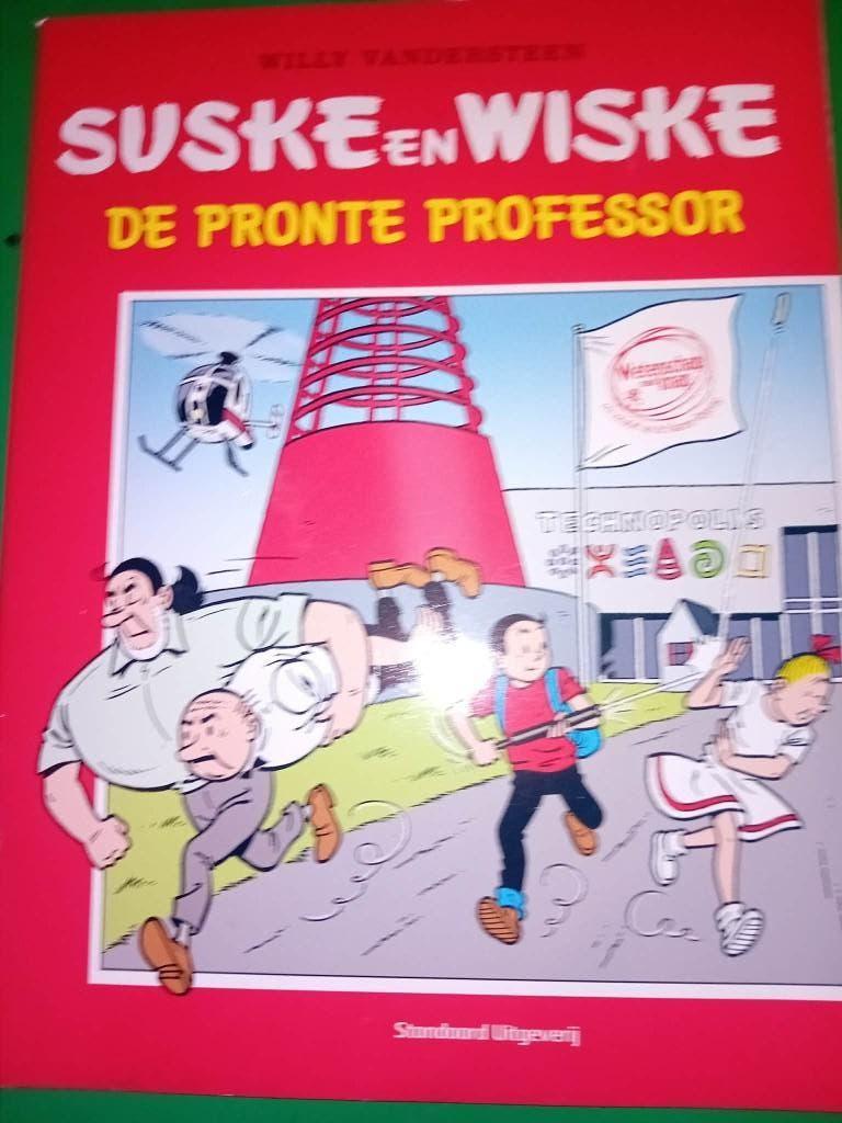 strip suske & wiske de pronte professor, Enlèvement ou Envoi, Willy Vandersteen, Une BD, Comme neuf
