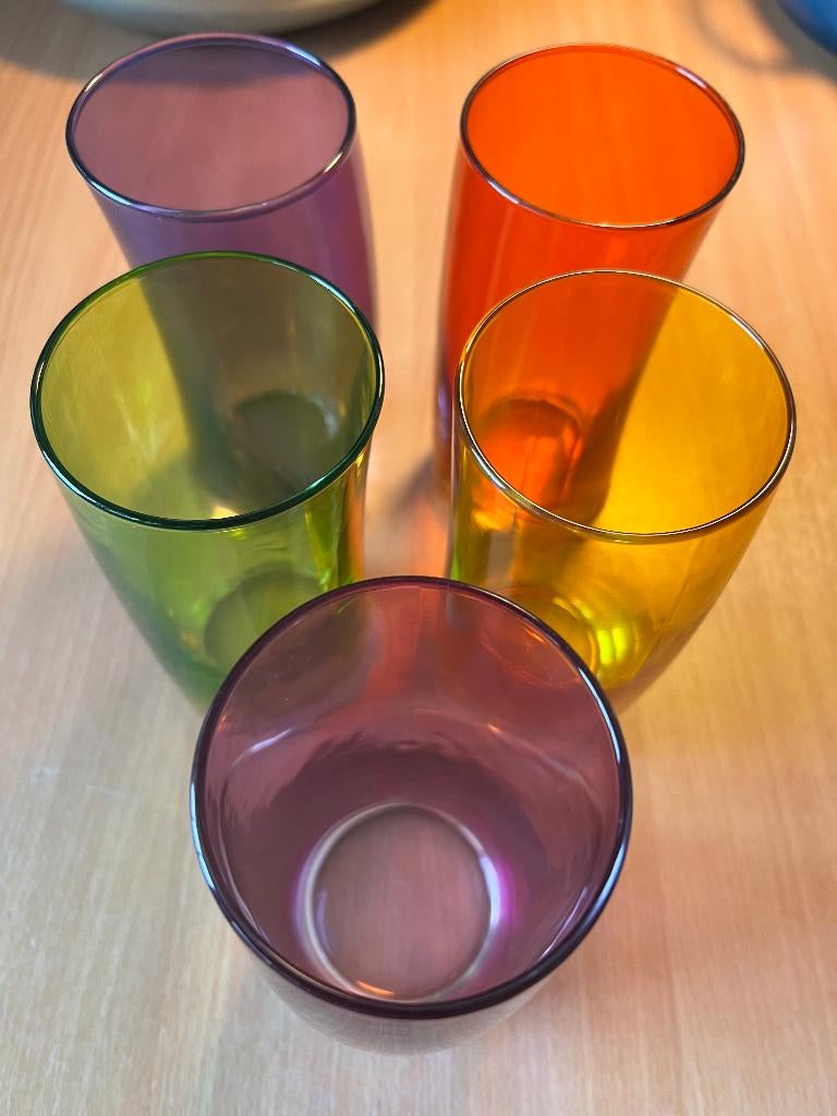 servies en glazen, Ophalen, Zo goed als nieuw, Glas, Glas of Glazen