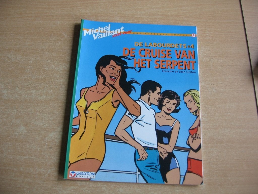 De Labourdets #4 : De cruise van het serpent - 1e druk 2004, Boeken, Jean Graton, Eén stripboek, Ophalen of Verzenden, Zo goed als nieuw