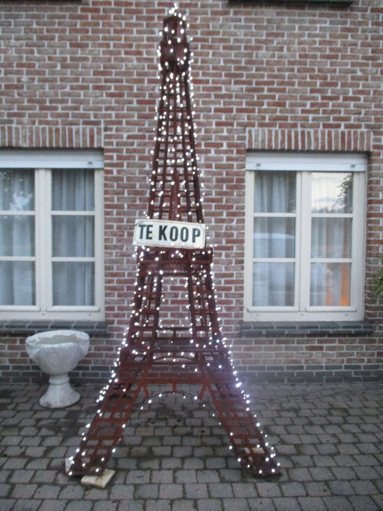 handgemaakte eiffeltoren 3meter 16 hoogte, Tuin en Terras, Ophalen, Nieuw, Metaal, Overige typen
