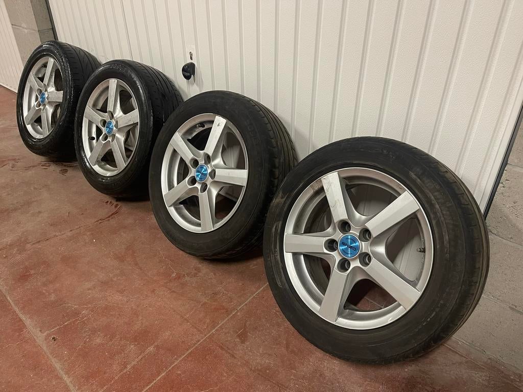 DEZENT 16inch 205/55 velgen, Ophalen, Gebruikt, 16 inch, Banden en Velgen