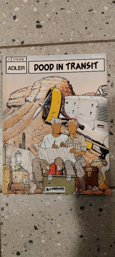 Adler - 3 - Dood in transit, Boeken, Stripverhalen, Ophalen, Eén stripboek, Zo goed als nieuw, Sterne