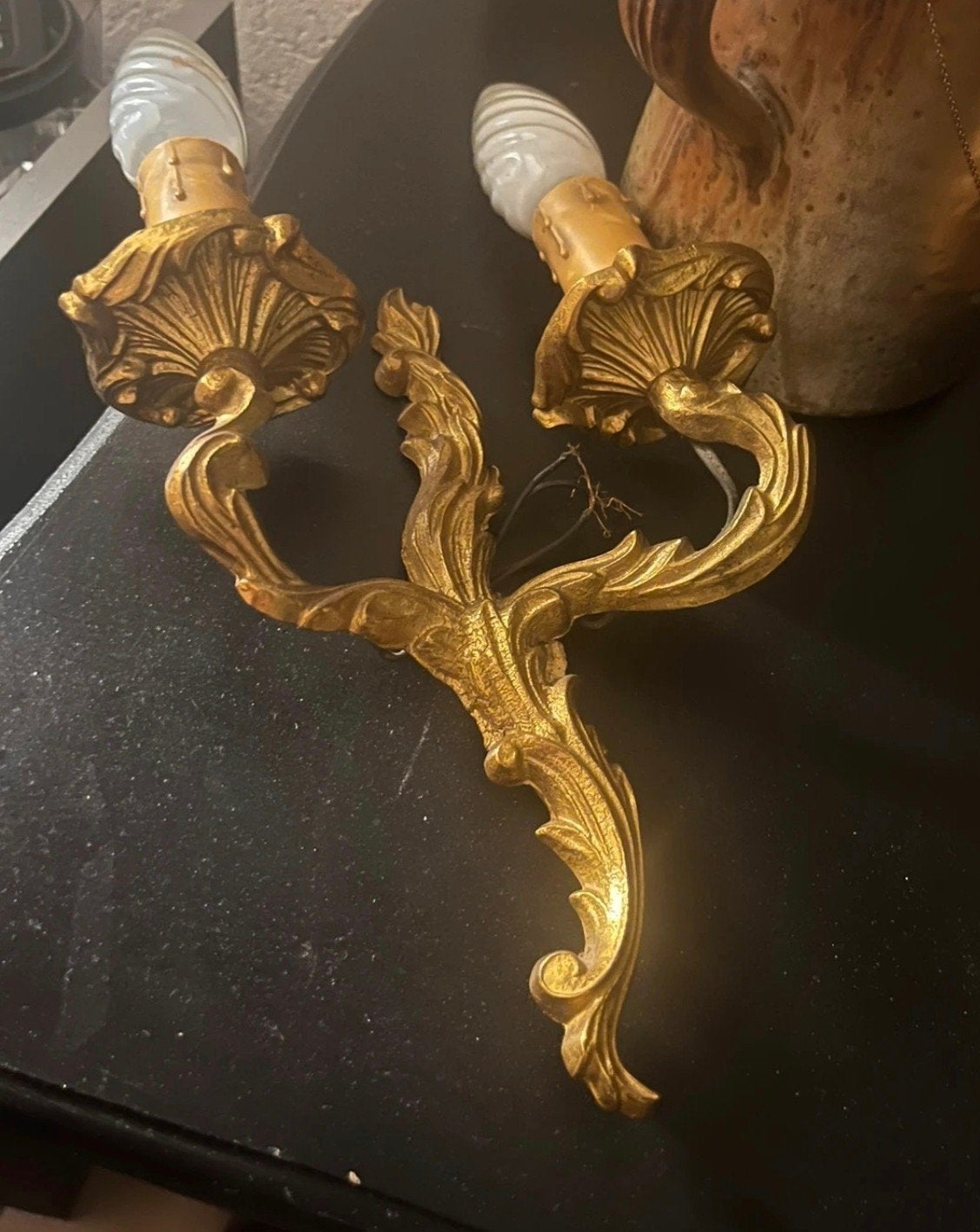 2 vintage wandlampen, Ophalen of Verzenden