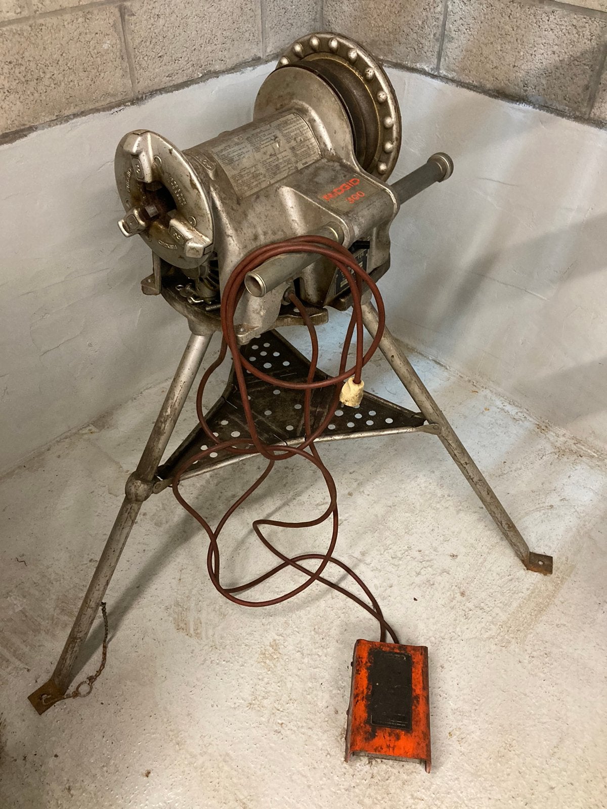 Ridgid 300 - T2, Enlèvement, Utilisé