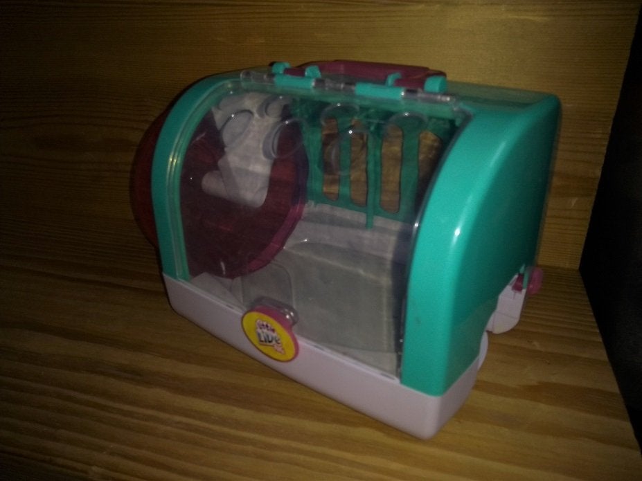Little Live Pets - cage de hamster en peluche, Enfants & Bébés, Enlèvement, Utilisé, Hamster