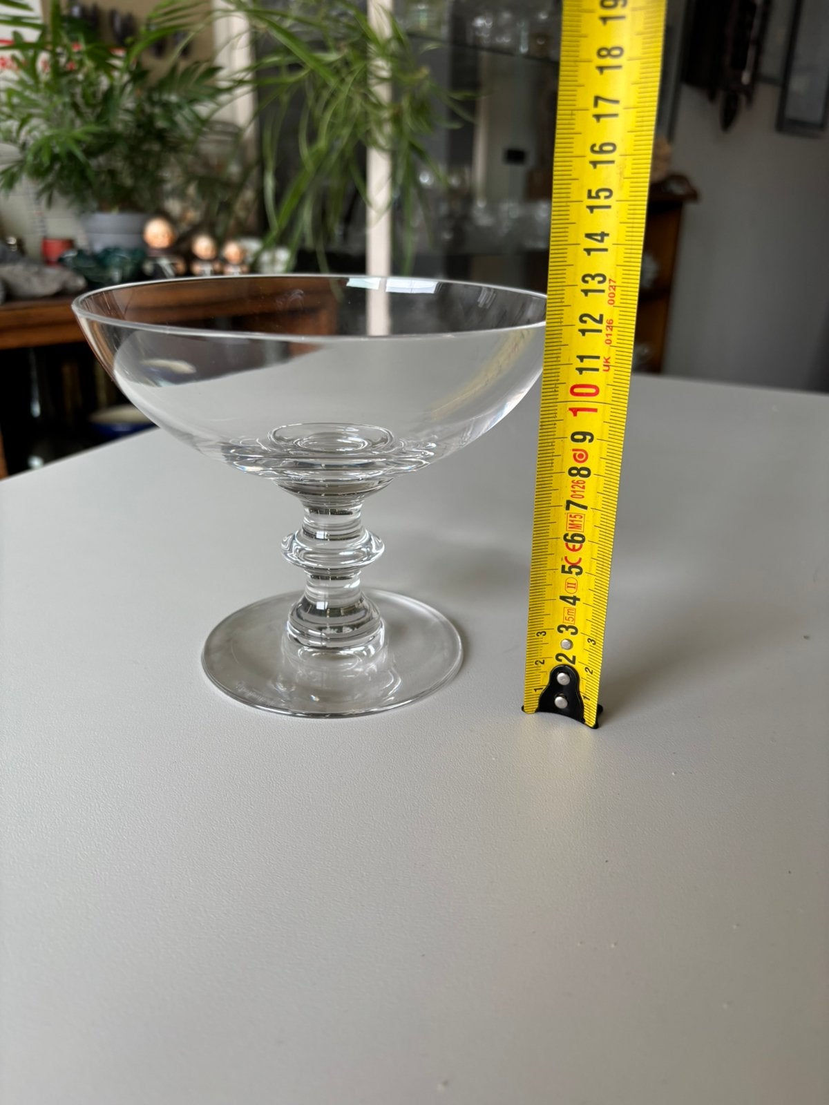 Gesigneerde schaal op voet Val Saint Lambert perfecte staat, Ophalen