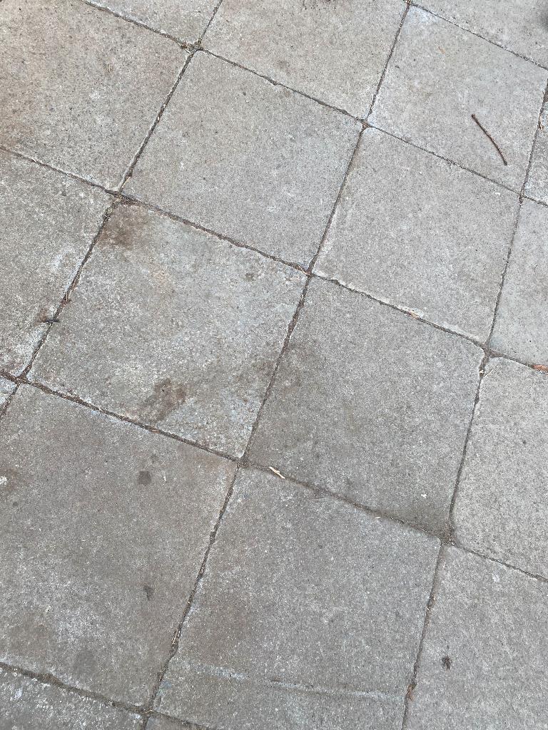 Gratis beton dallen, Tuin en Terras, Ophalen, Gebruikt, 10 m² of meer, Beton