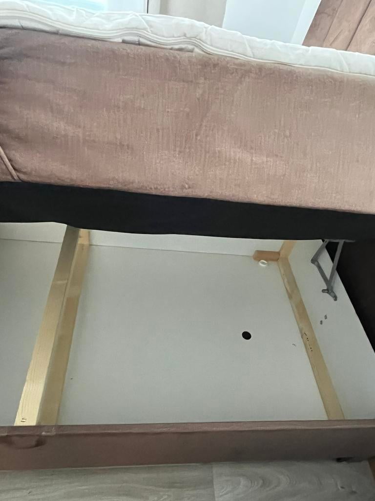 boxspring, Huis en Inrichting, Slaapkamer | Stapelbedden en Hoogslapers, Zo goed als nieuw, Ophalen