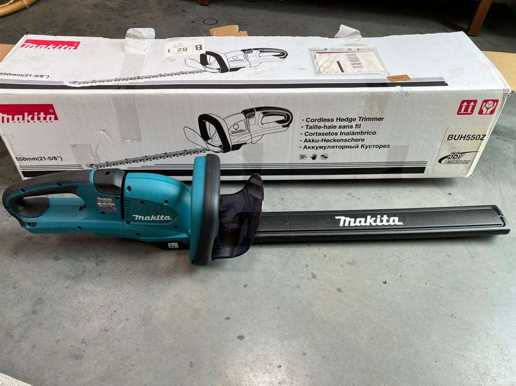 Makita heggeschaar 36V BUH550Z, Tuin en Terras, Ophalen, Nieuw, Accu
