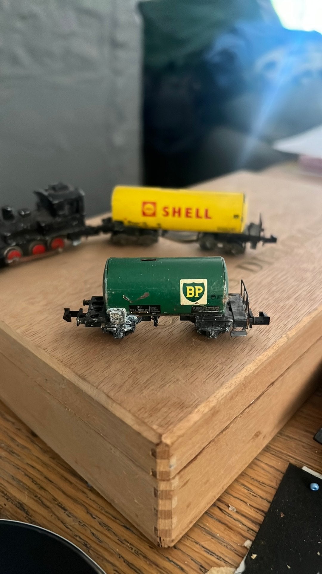 Modeltrein wagon tank, Ophalen of Verzenden, Gebruikt, Wagon, Fleischmann