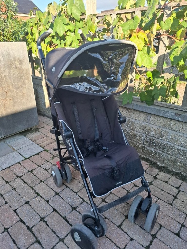 Kinderbuggy MANLAREN met regenkap en opbergmandje, Ophalen, Gebruikt, Maclaren, Regenhoes