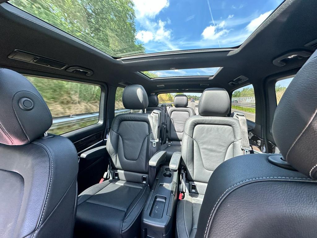 2 individuele stoelen leer v klasse, Auto-onderdelen, Ophalen