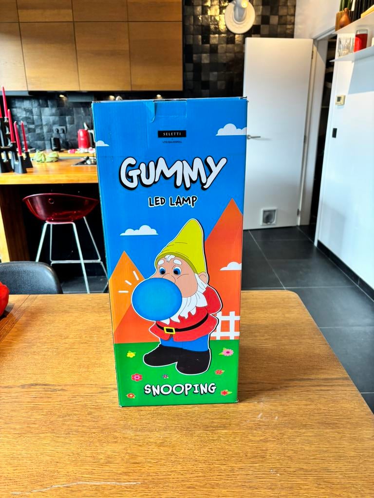Gummy lamp “snooping” Seletti, Huis en Inrichting, Ophalen, Zo goed als nieuw