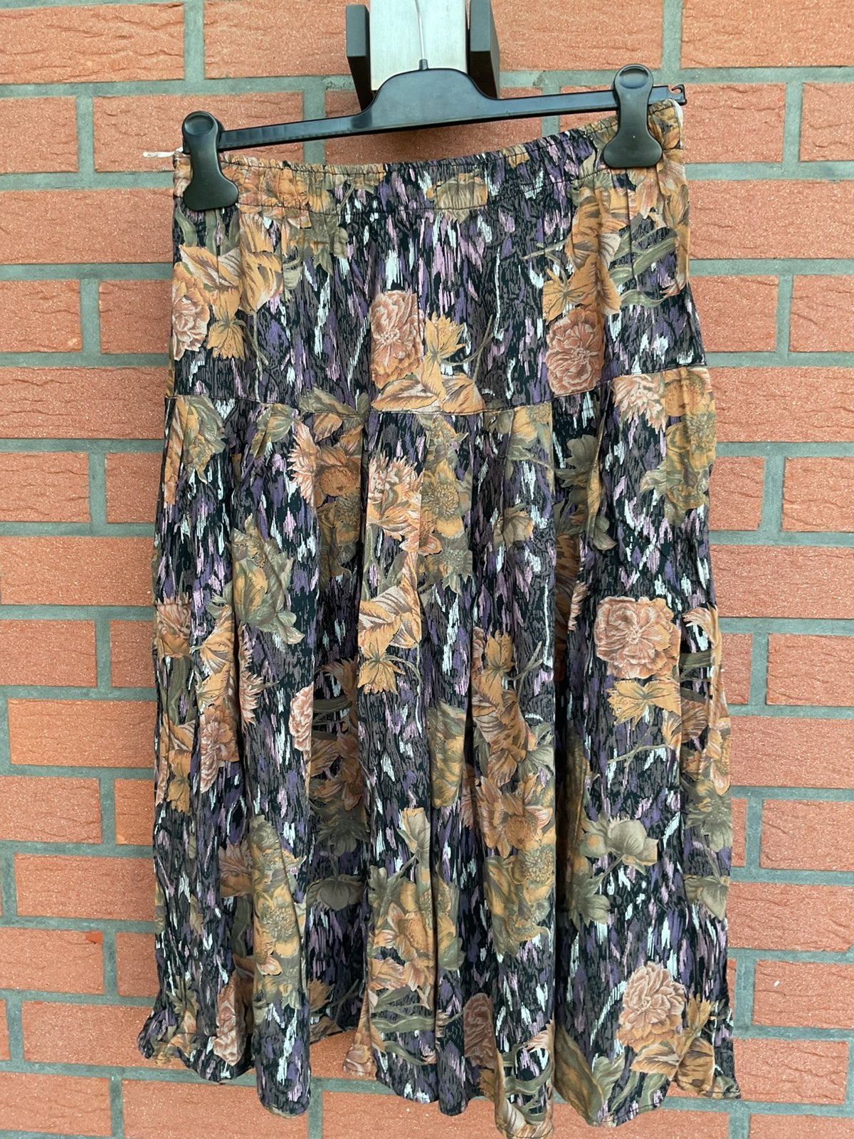 Retro damesrok met elastiche taille Maat L, Kleding | Dames, Rokken, Ophalen of Verzenden, Gedragen, Maat 42/44 (L)