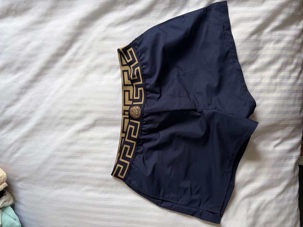 Short de bain versace, Vêtements | Hommes, Vêtements de bain & Maillots de bain, Enlèvement, Bleu, Short de bain
