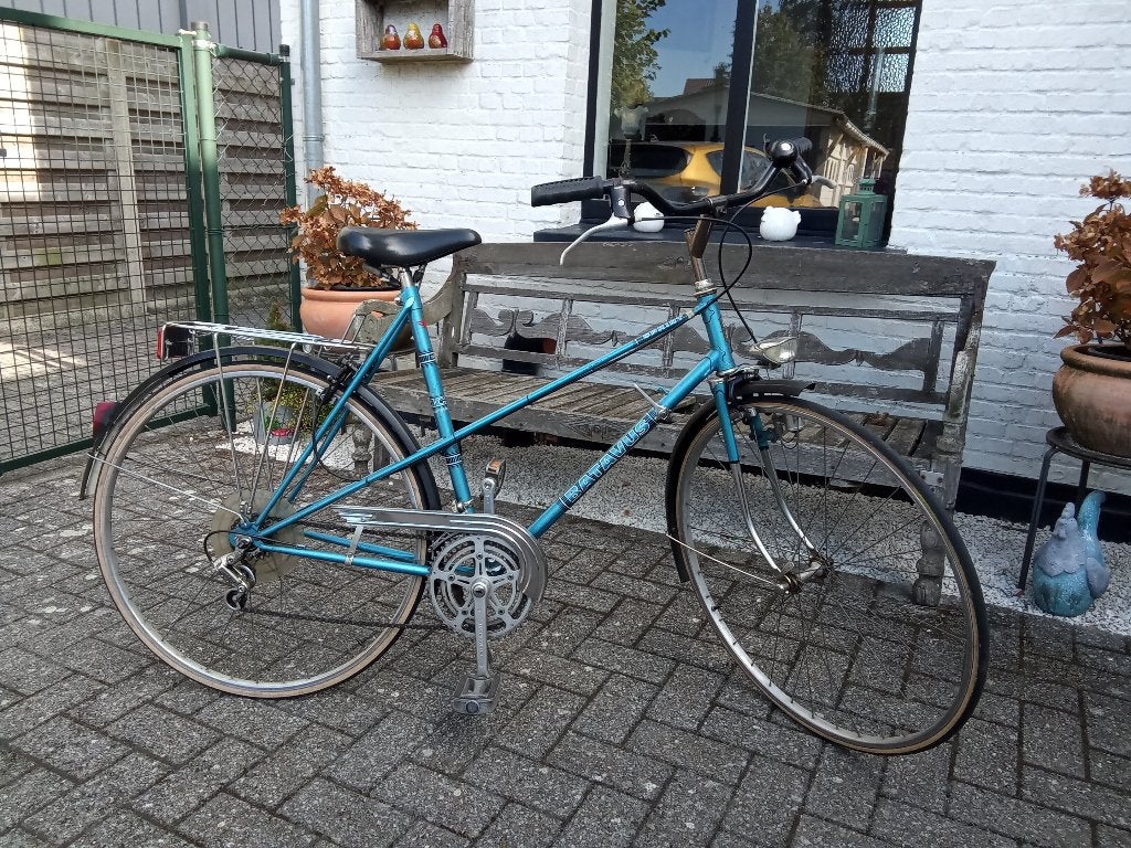 Damesfiets (Sportfiets merk Batavus) retro in mooie staat., Ophalen, Velgrem, Versnellingen, Batavus