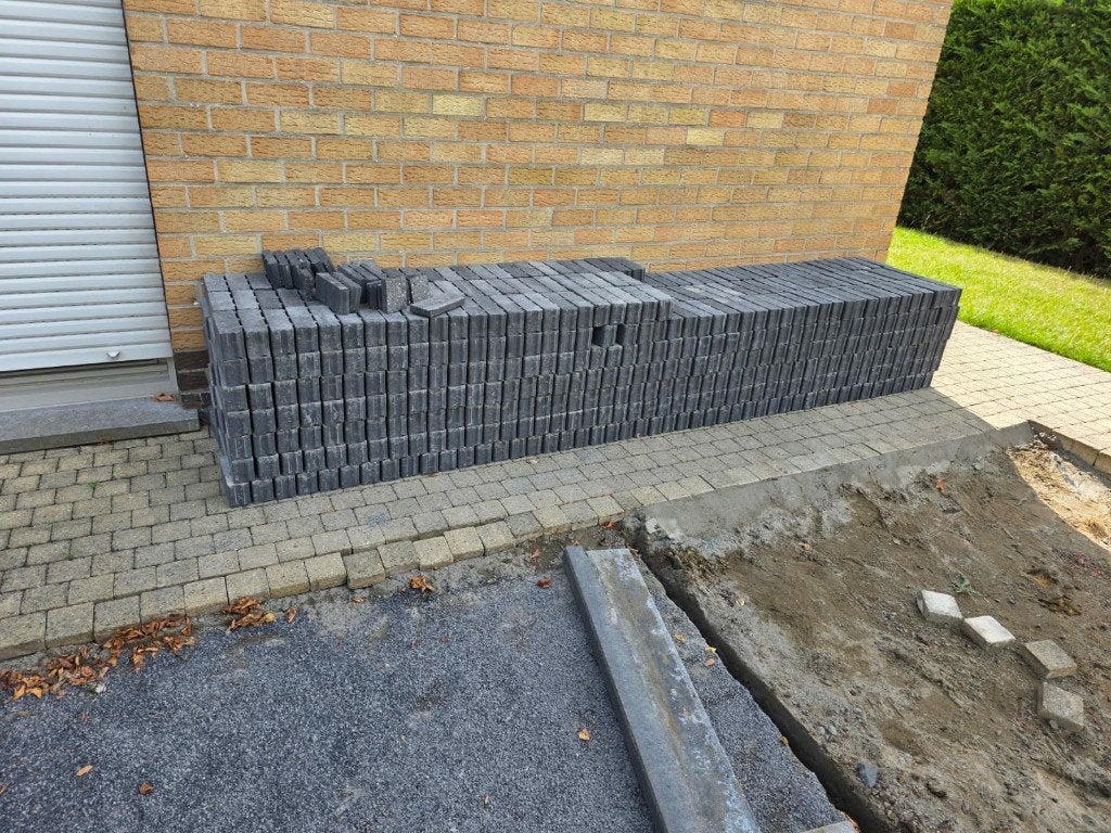 Stenen voor oprit, Ophalen, Overige typen, Nieuw, Natuursteen