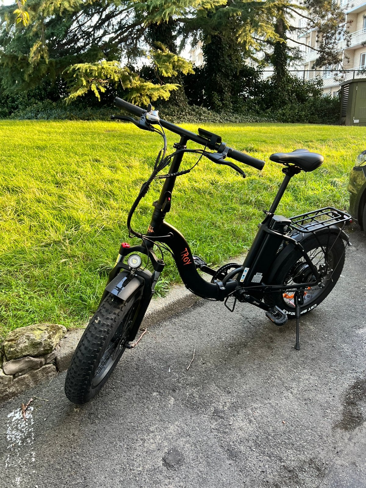 Vélo fatbike électrique pliable sur Bruxelles, Enlèvement, Comme neuf, Autres marques