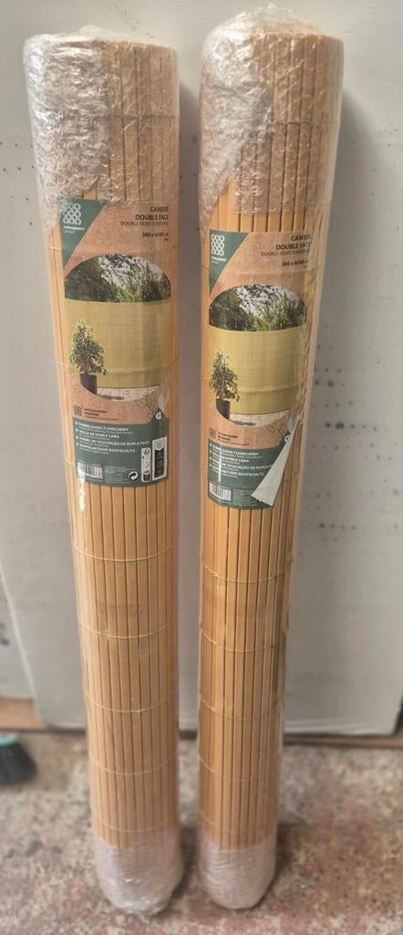 rouleaux de canisse  PVC, Enlèvement