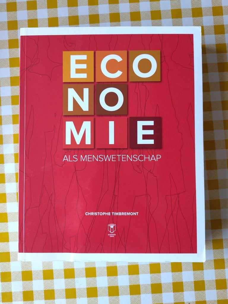 Economie als menswetenschap, Boeken, Ophalen, Christophe timbremont, Zo goed als nieuw, Economie en Marketing