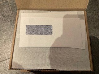 Enveloppen met kleefstrips, Ophalen, Nieuw in verpakking