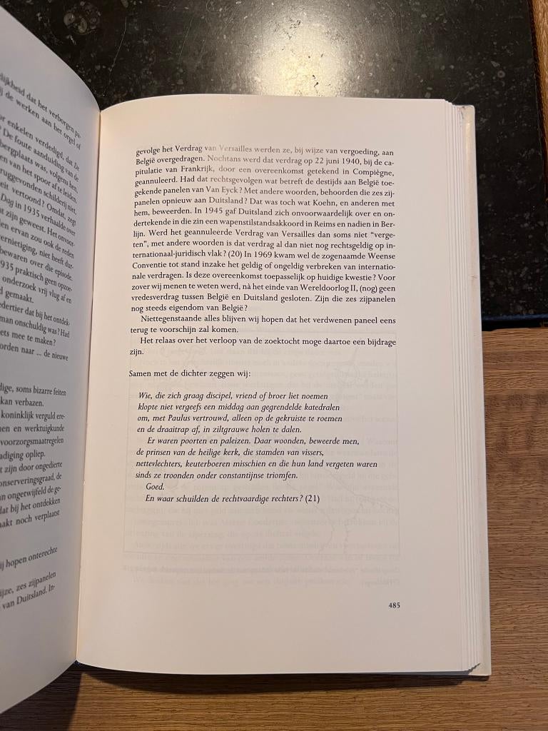 Dossier Lam Gods, zoektocht naar de rechtvaardige rechters -, Ophalen of Verzenden, 20e eeuw of later, Zo goed als nieuw, Noël Kerckhaert