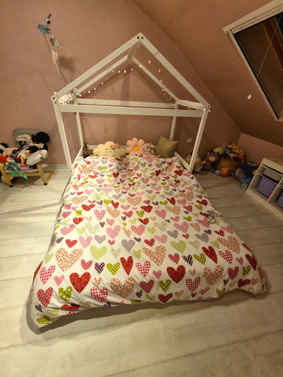 lit cabane, Matelas, Enlèvement, 100 cm ou plus, 180 cm ou plus