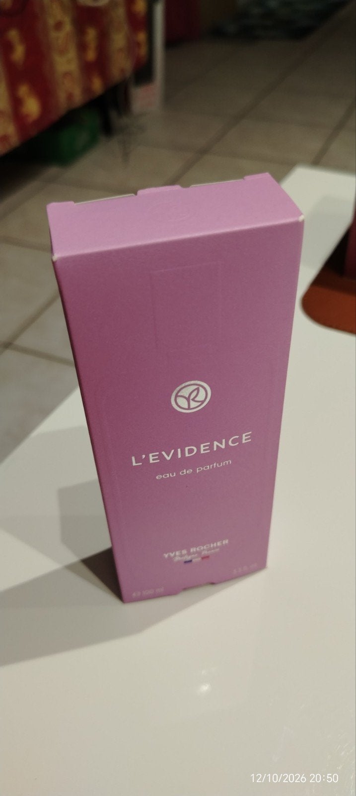 Eau de parfum -- L'évidence  100ml  - Yves Rocher --- neuf., Enlèvement ou Envoi