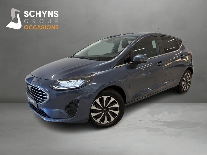Ford Fiësta Titanium, Auto's, Euro 6, Blauw, Handgeschakeld, 5 deurs