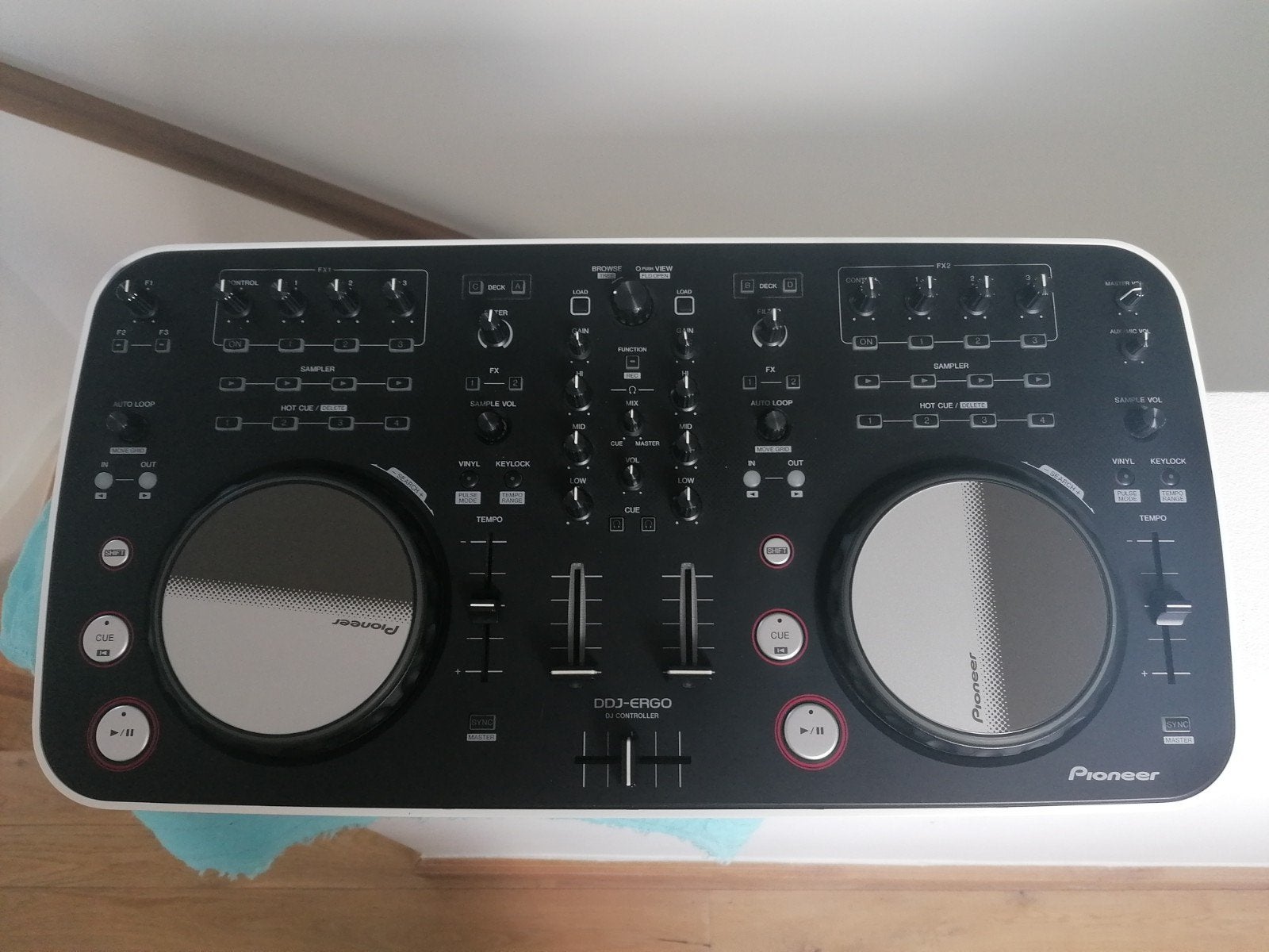 Pioneer DJ-Ergo, Ophalen, Gebruikt