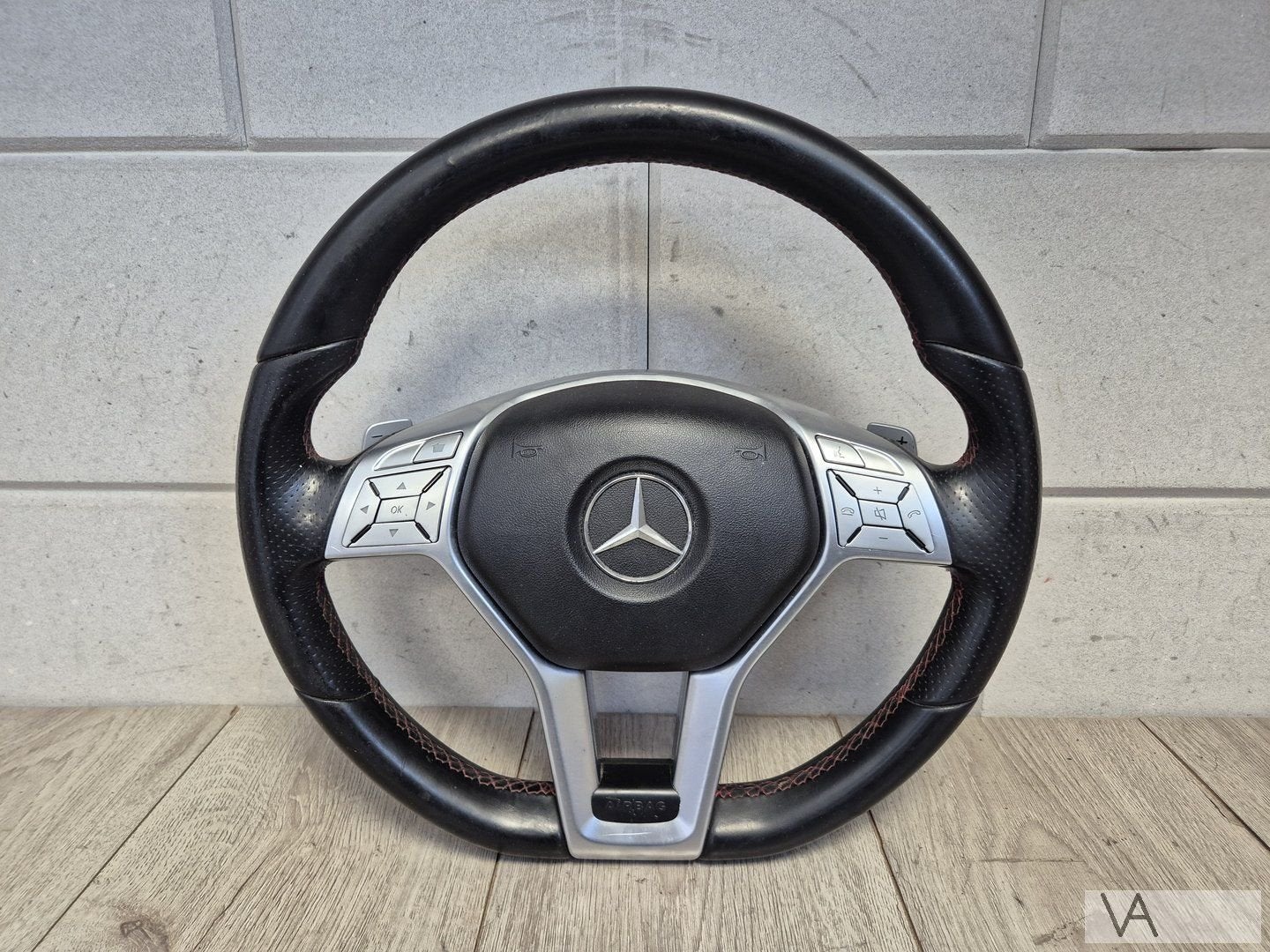 AMG sport stuur met airbag + flippers Mercedes C W204 E W212, Utilisé, -, -, Enlèvement ou Envoi