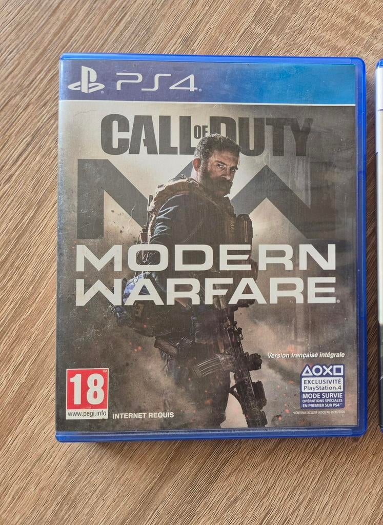 Call of duty Modern Warfare PS4, Comme neuf, À partir de 18 ans, Online